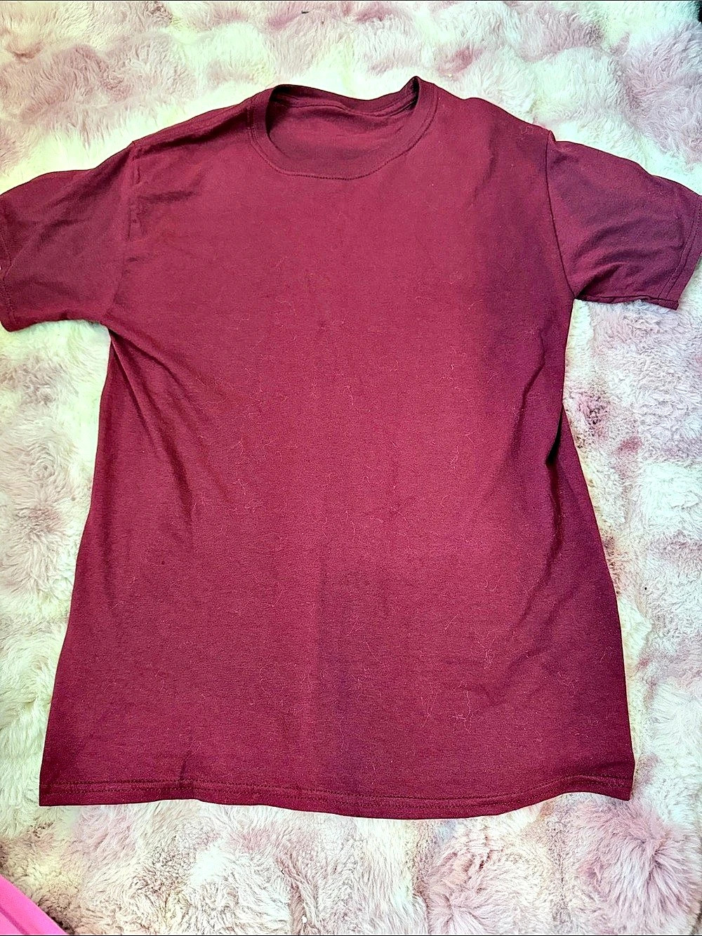 Burgundy Short Sleeve Tee Like New